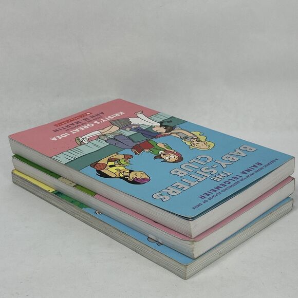 The Babysitters Club Graphic Novels 1 4 6 Lot of 3 Martin Telgemeier Galligan - Picture 5 of 5